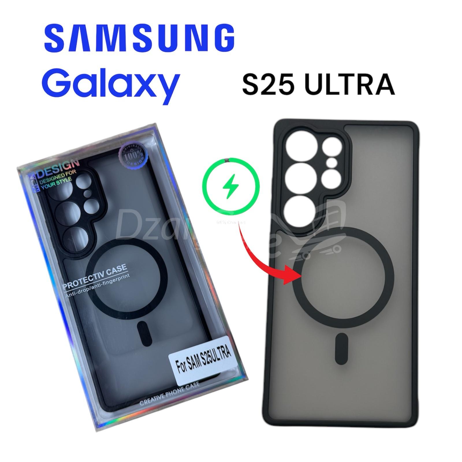 photoroom_20250501_143802 Coque MagSafe fumé original galaxy s25 ultra s25u -antichoc Fumée Magsafe – Image 1