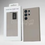 Pochette Étui Portefeuille Samsung S24 Ultra Smart View ORIGINAL- gris s24ultra – Image 4