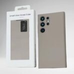 Pochette Étui Portefeuille Samsung S24 Ultra Smart View ORIGINAL- gris s24ultra – Image 4