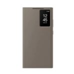 Pochette Étui Portefeuille Samsung S24 Ultra Smart View ORIGINAL- gris s24ultra – Image 3