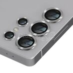 ⁦حماية الكاميرا والكاميرا لهاتف Samsung Galaxy S25 Ultra  2 أسود / جريس⁩ - الصورة ⁦6⁩