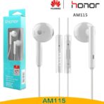 Pack 2en1 Écouteur Original Huawei AM115 Honor  + adaptateur auxiliaire type c – Image 2