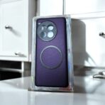 الحالة المغناطيسية oneplus ace3 ,Magsafe Wireless Charger غطاء جلدي عالي الجودة لـ OnePlus Ace3Pro - الصورة 6