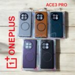Étui oneplus Ace3 pro magnétique ,chargeur sans fil Magsafe housse en cuir de haute qualité pour oneplus ace3pro