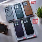 Étui oneplus10t magnétique ,charge sans fil Magsafe housse en cuir de haute qualité pour oneplus 10t