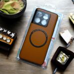 Étui oneplus10t magnétique ,charge sans fil Magsafe housse en cuir de haute qualité pour oneplus 10t – Image 2