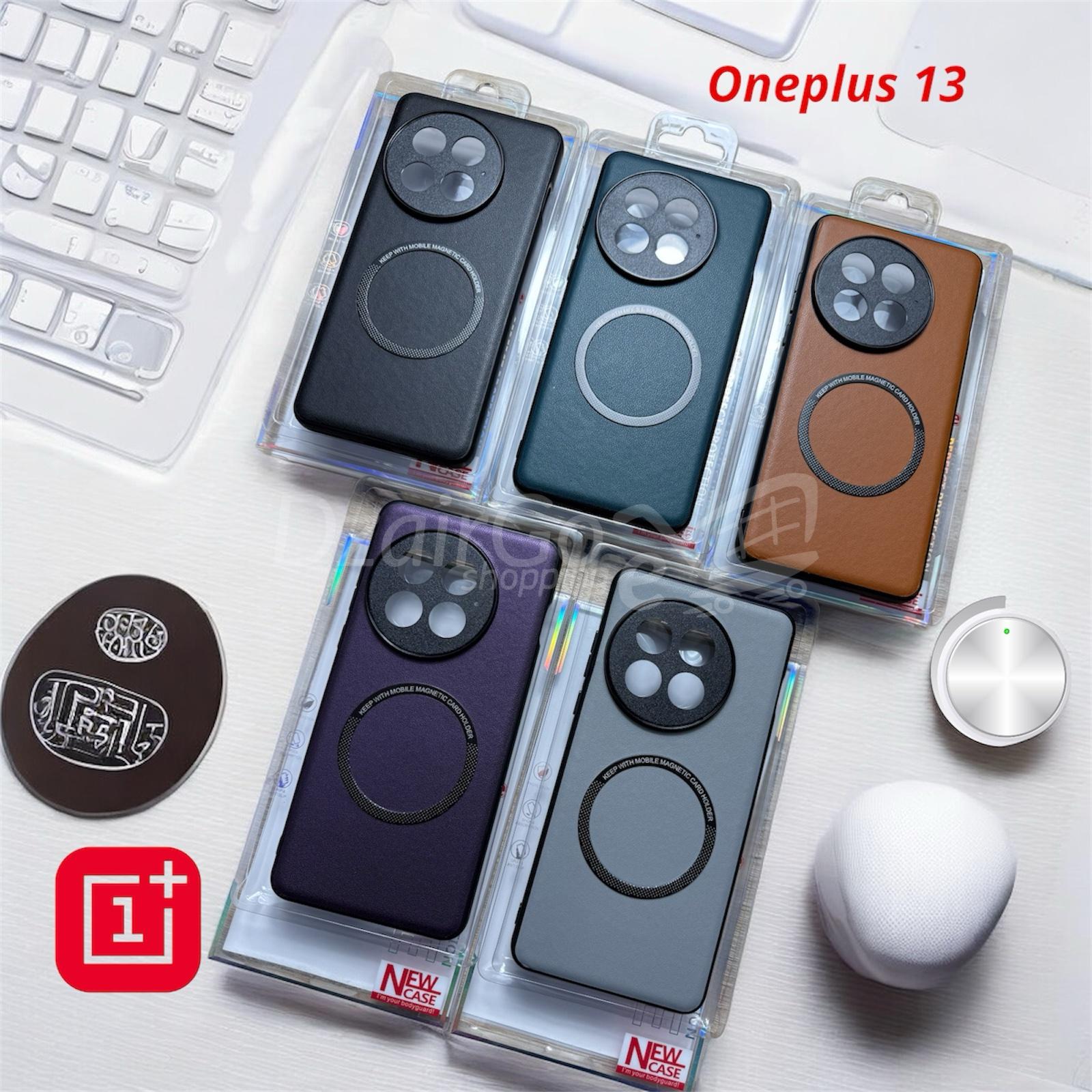 photoroom_20250617_232132-2غناطيسيe Wireless Load غطاء جلدي عالي الجودة لـ OnePlus13 Étui oneplus 13 magnétique ,charge sans fil Magsafe housse en cuir de haute qualité pour oneplus13 - الصورة 1