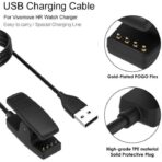 Câble de charge de type USB pour Garmin Forerunner, Garmin Lily, montre intelligente VivomGruHr, clip de charge, chargeur de données, 1m, 645, 235/35 – Image 3
