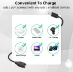 Chargeur smartwatch USB C Garmin, câble de synchronisation de données – Image 3