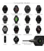 ⁦Chargeur Smartwatch USB C Garmin, كبل مزامنة البيانات⁩ - الصورة ⁦5⁩