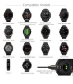 Chargeur smartwatch USB C Garmin, câble de synchronisation de données – Image 5