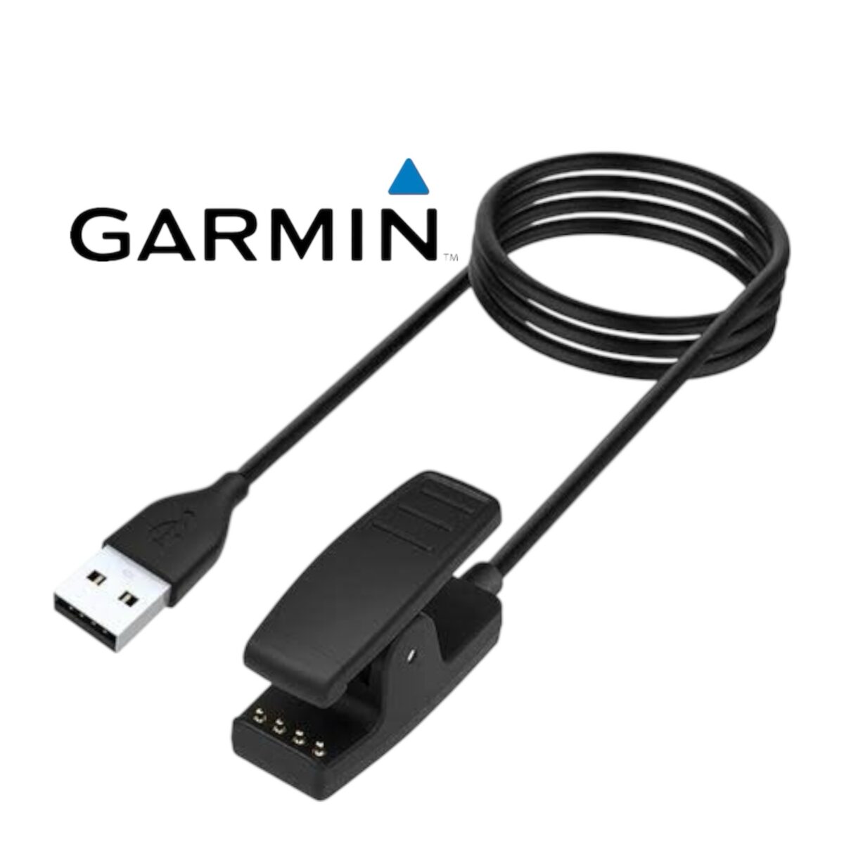 Câble de charge de type USB pour Garmin Forerunner, Garmin Lily, montre intelligente VivomGruHr, clip de charge, chargeur de données, 1m, 645, 235/35 – Image 1