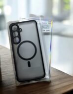 Coque MagSafe fumé original Samsung s25fe antichoc Fumée Magsafe avec protection caméra s25 Fe – Image 2