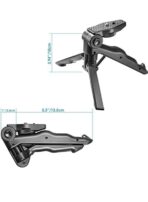 Trépied De Téléphone Mobile Support Compatible avec tous les smartphone et appareil photos en Plastique Noir – Image 9