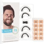Starter  kits , bandes nasales magnétiques anti-ronflement / kits de démarrage 15 paire  مجموعة موسعات التنفس الأنفية المغناطيسية – Image 7