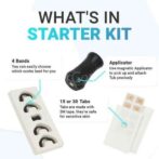 Starter kits , bandes nasales magnétiques anti-ronflement / kits de démarrage 15 paire
مجموعة موسعات التنفس الأنفية المغناطيسية – Image 5