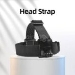 Support frontal pour GoPro et camera action - Bandeau de fixation frontale (Noir) – Image 2