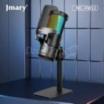 Microphone USB JMARY MC -PW13 ORIGINAL RGB Professionnel avec Support de Bureau – USB Plug & Play pour Streaming, Podcast, Gaming