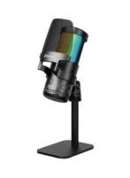 Microphone USB JMARY MC -PW13 ORIGINAL RGB Professionnel avec Support de Bureau – USB Plug & Play pour Streaming, Podcast, Gaming – Image 3