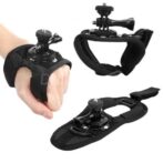 Dragonne de Poignet rotative à 360° avec vis pour caméra Go Pro Hero Session ,Xiaomi Yi Action Sport