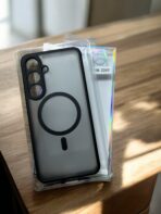 Coque MagSafe fumé original Samsung s25fe antichoc Fumée Magsafe avec protection caméra s25 Fe – Image 3