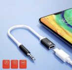 Adaptateur auxiliaire 3,5 mm mâle vers type C femelle pour écouteurs, câble USB C, câble audio 3,5 mm – Image 3