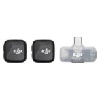 DJI Micro Mini (2 TX + 1 Mobile RX) – Microphone sans fil pour iPhone et Android – Prêt à l’emploi – Compact et léger – Appairage entre modèles – Son de qualité supérieure – Transmission stable – Image 3