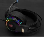Casque gamer PC filaire USB POINTERTECK K3 canaux stéréo basses RGB avec micro /Casque de jeu – Image 5