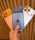 ⁦Kit De Conversion Arrière et protection 2en1 Pour IPhone de 13 pro au 16 pro max Pro Max – Look 17 Pro Max Exchange 3 الألوان⁩ - الصورة ⁦5⁩