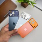 Kit De Conversion Arrière et protection 2en1 Pour IPhone de 13 pro au 16 pro max Pro Max – Look 17 Pro Max Exchange 3 الألوان