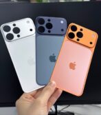 ⁦Kit De Conversion Arrière et protection 2en1 Pour IPhone de 13 pro au 16 pro max Pro Max – Look 17 Pro Max Exchange 3 الألوان⁩ - الصورة ⁦4⁩