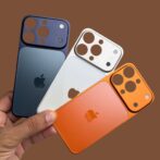 ⁦Kit De Conversion Arrière et protection 2en1 Pour IPhone de 13 pro au 16 pro max Pro Max – Look 17 Pro Max Exchange 3 الألوان⁩ - الصورة ⁦2⁩