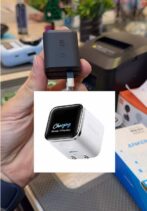 ⁦شاحن أنكر نانو (45 دبليو, شاشة ذكية, قابلة للطي 180 درجة) يو اس بي ج  / شاشة انكر ال سي دي⁩ - الصورة ⁦3⁩