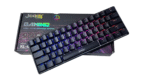 JEDEL KL-61 – CLAVIER GAMING MÉCANIQUE SANS FIL – RED SWITCH – RGB LIGHTING – ANTI-GHOSTING – 60% – QWERTY – Image 4