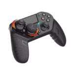 Manette de jeu sans fil GAMINJA à double vibration Bluetooth avec fonction turbo programmable pour PC et PS4/android/ios – Image 7