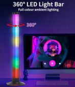 Light Bar, Synchronisation Musicale RGB, Lampe Gaming avec Télécommande, Rétroéclairage de Jeux TV à Couleurs Changeantes, Adapté Aux Jeux, Aux Images, Aux Ordinateurs et à la Décoration des Pièces – Image 11