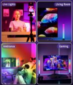 Light Bar, Synchronisation Musicale RGB, Lampe Gaming avec Télécommande, Rétroéclairage de Jeux TV à Couleurs Changeantes, Adapté Aux Jeux, Aux Images, Aux Ordinateurs et à la Décoration des Pièces – Image 10
