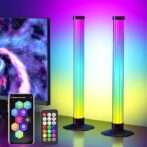 Light Bar, Synchronisation Musicale RGB, Lampe Gaming avec Télécommande, Rétroéclairage de Jeux TV à Couleurs Changeantes, Adapté Aux Jeux, Aux Images, Aux Ordinateurs et à la Décoration des Pièces
