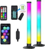 Light Bar, Synchronisation Musicale RGB, Lampe Gaming avec Télécommande, Rétroéclairage de Jeux TV à Couleurs Changeantes, Adapté Aux Jeux, Aux Images, Aux Ordinateurs et à la Décoration des Pièces – Image 5