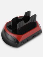 Station d'accueil pour disques durs HDD/SSD 2,5" et 3,5" avec lecteur de cartes USB 2.0 et interface SATA/IDE – Image 9