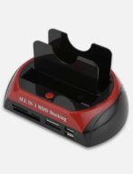 Station d'accueil pour disques durs HDD/SSD 2,5" et 3,5" avec lecteur de cartes USB 2.0 et interface SATA/IDE – Image 8