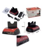 Station d'accueil pour disques durs 2,5"/3,5" USB 2.0 IDE SATA avec lecteur de cartes – Image 6