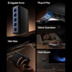 Tenda SG105, commutateur Gigabit 5 ports, commutateur Ethernet non administrable, – Image 2