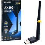 ⁦Original Lb Link BL-WN300AX L'Adaptateur USB WiFi 6 أداء عالي مع هوائي خارجي⁩ - الصورة ⁦8⁩
