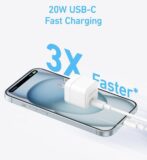 Chargeur Anker 20w zolo avec câble usb c -type c - ORIGINAL B2699 – Image 3