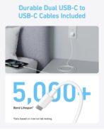 Chargeur Anker 20w zolo avec câble usb c -type c - ORIGINAL B2699 – Image 5