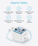 Chargeur Anker 20w zolo avec câble usb c -type c - ORIGINAL B2699 – Image 4