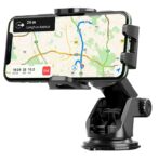 Support de voiture Hoco CA76 - Touareg, fixation facile (console centrale/pare-brise), compatible avec les téléphones de 4,5 à 6,5 pouces – Image 4