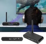 محول محول محوري لاسلكي أصلي , DAC رقمي إلى تناظري مع جهاز إرسال Bluetooth5.0 للهاتف المحمول, تلفزيون لوحي, وحدة التحكم - الصورة 2