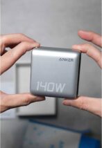 Chargeur Anker ORIGINAL Charge Rapide 140W Led Display (3X Power Delivery 3.1 + 1 Usb) + Usb-C Cable Anker 140W Usb-C – Image 4